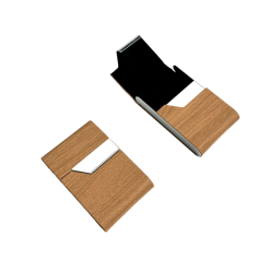 Case metal cc0125 sml cork wood 7s at Best Smokes Online