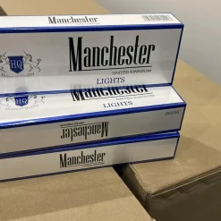 Manchester light cigarettes carton at Best Smokes Online