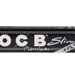 Ocb rolling papers black king size premium 32 leaves plus filters at Best Smokes Online