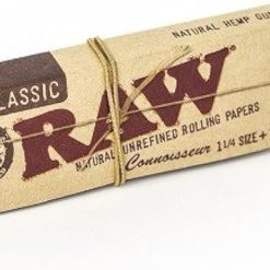 Raw classic connoisseur 1 1 4 size with tips at Best Smokes Online