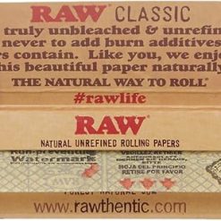 Raw classic king size slim at Best Smokes Online