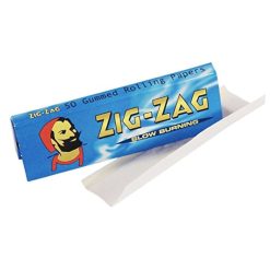 Zig zag blue double slow burning papers 100 leaves at Best Smokes Online