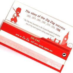 Zig zag red papers 50 leaves at Best Smokes Online