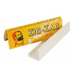 Zig zag yellow medium weight papers 100 leaves at Best Smokes Online