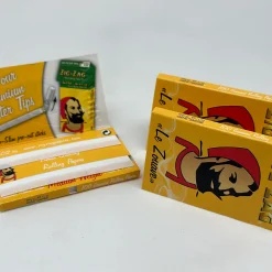 Zig zag yellow medium weight papers 100 leaves at Best Smokes Online